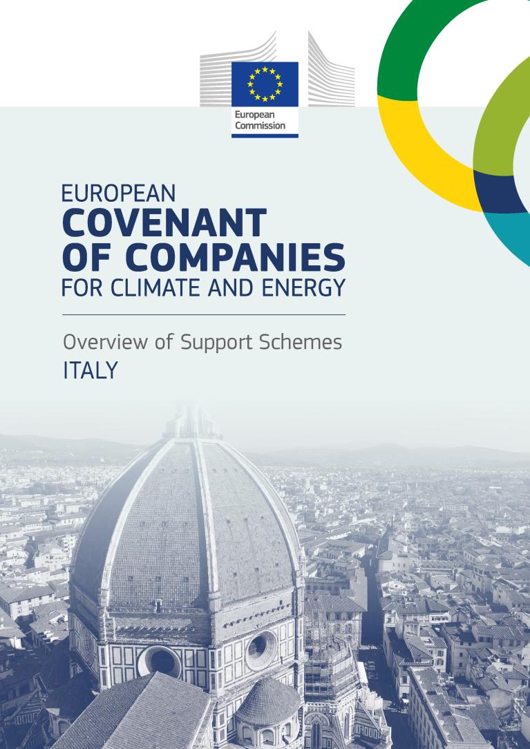 CCCE Overview of Support Schemes Italy